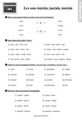 Exercice Ecrire Les Sons Difficiles Eme Primaire