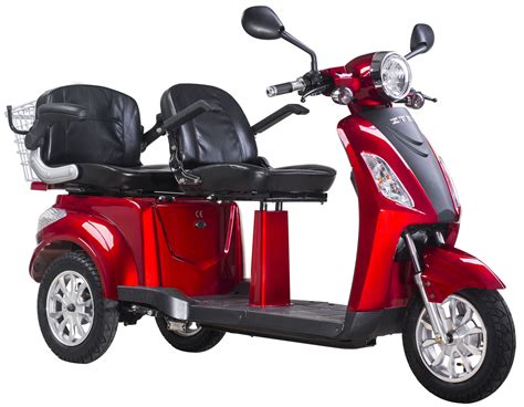 Tricicleta Electrica Zt B Trilux Red Pret Lei Scooter