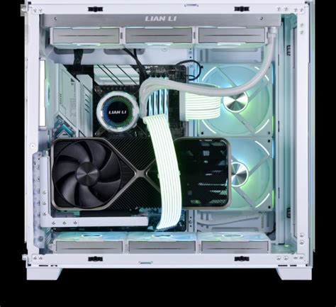 Universal 4 Slots Vertical Gpu Kit With Gen 4 Riser Lian Li Is A