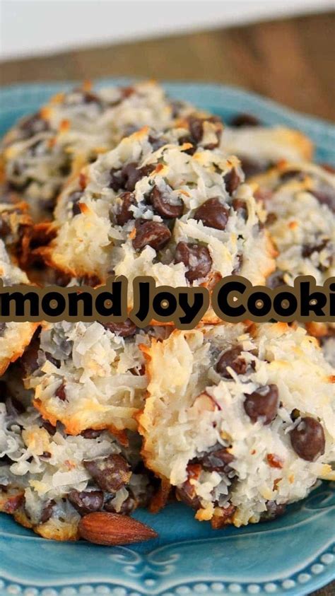 ALMOND JOY COOKIES | Pinterest