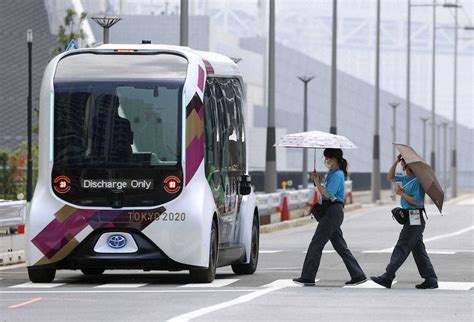 東京五輪・パラリンピック選手村を走る自動運転バス ― スポニチ Sponichi Annex スポーツ