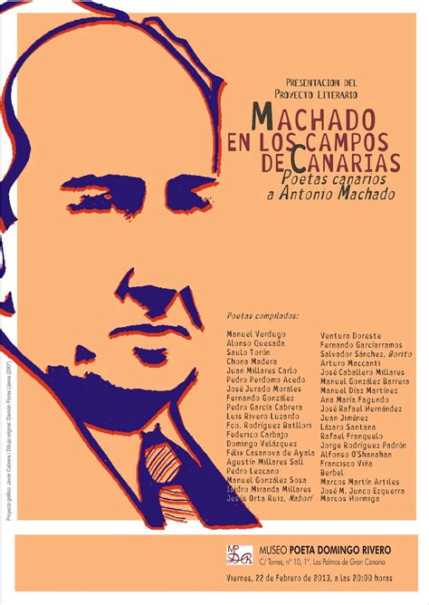 PROYECTO LITERARIO MACHADO EN LOS CAMPOS DE CANARIAS POETAS CANARIOS