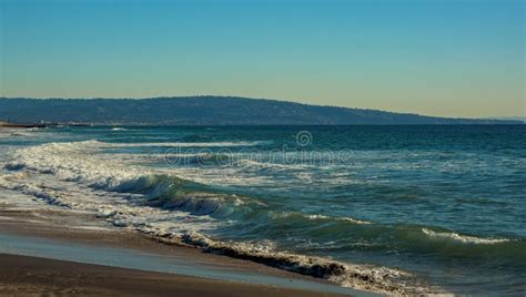 Pacific Ocean At Los Angeles Beach Stock Image Image Of Peninsula