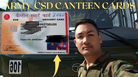 Army Csd Canteen Card Benifits And Uses Army Status