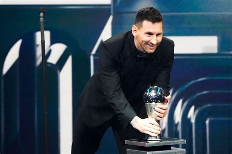 Lionel Messi wins Best FIFA men's player of the year award