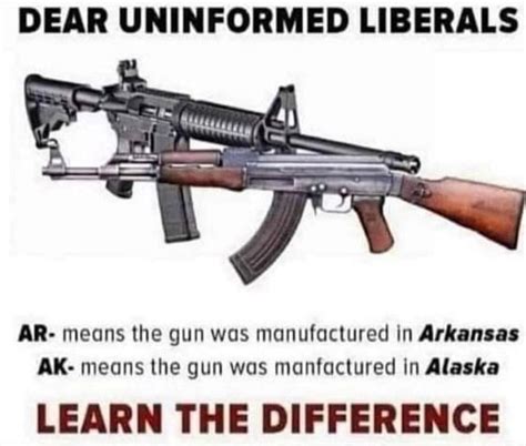 Gun Meme Of The Day Know The Difference Edition Guns Ammo And