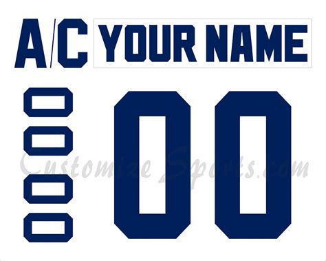 Toronto Maple Leafs Customized Number Kit For 1992-1997 White Jersey ...