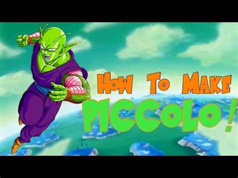 Dragon Ball Xenoverse 2 How To Make Piccolo Tutorial YouTube