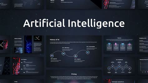 Artificial Intelligence PPT Presentation Template - SlideKit