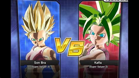 Xenoverse Requested Match Pc Bra Super Saiyan Vs Kafla Super