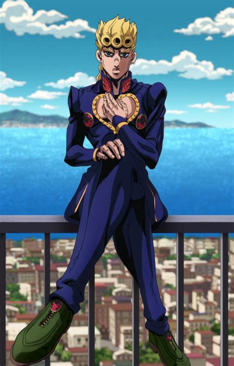 Another Edit Of Anime Giorno In His Manga Colors Jojo S Bizarre