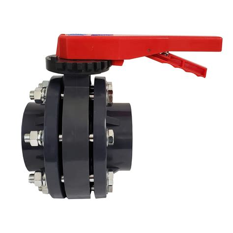 Buy Era Sch Pvc Inch Butterfly Valve Kit With Flanges And