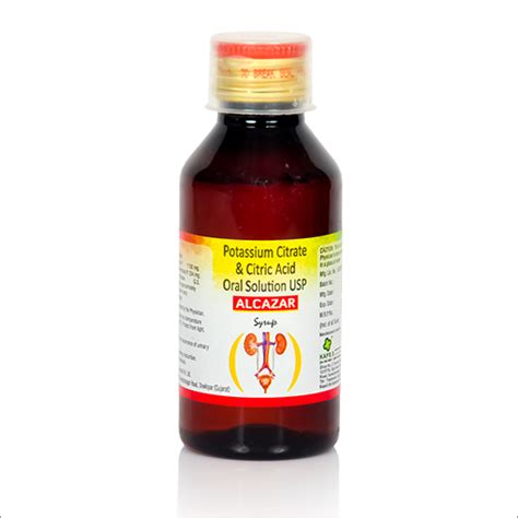 Potassium Citrate And Citric Acid Oral Solution Usp At Best Price In Surendranagar Kaps Three