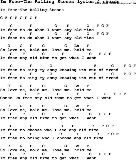 Love Song Lyrics Forim Free The Rolling Stones With Chords