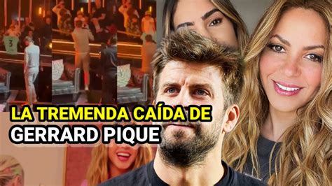 Mientras Shakira Destaca Gerrard Pique Sufre Tremenda Ca Da Desde El