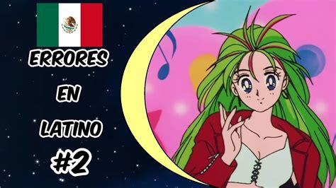 TODOS LOS ERRORES DEL DOBLAJE LATINO DE SAILOR MOON 2 YouTube