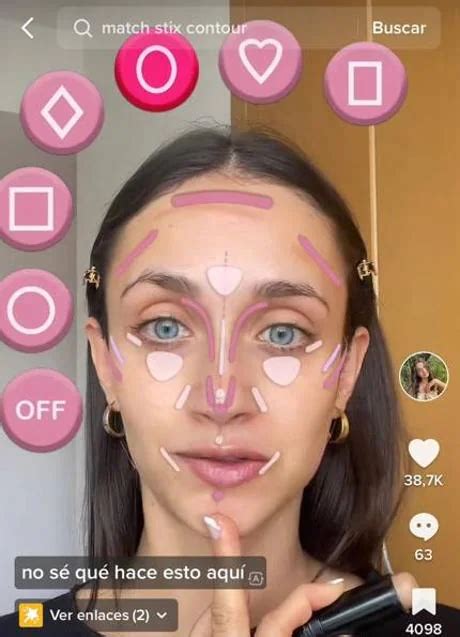 Belleza Este filtro de TikTok te dice cómo hacerte el contouring como