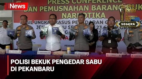 Dua Pengedar Sabu Di Pekanbaru Diringkus Polisi YouTube