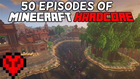 50 Episodes Of Minecraft Hardcore SHADERS YouTube