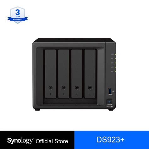 Promo Synology DS923 DiskStation 4 Bay NAS Server Storage Cloud DS 923