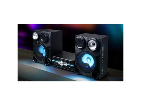 Chaîne hifi muse m 80dj 300 watts avec bt lecteur cd cd r rw mp3