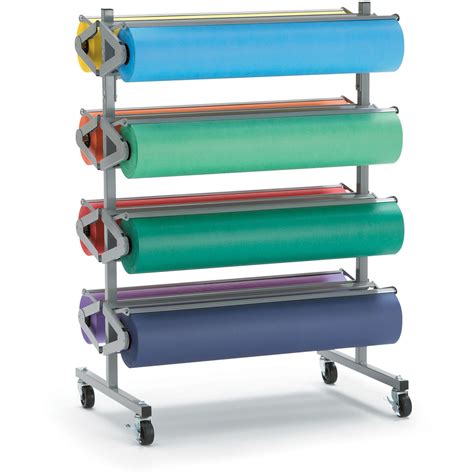 Pacon Pac67780 Horizontal Art Paper Roll Dispenser 1 Each Gray