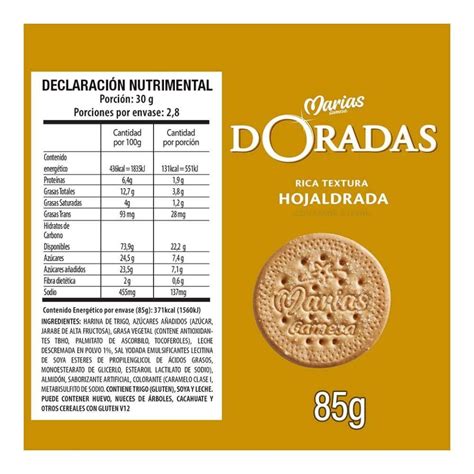 Galletas Gamesa Marías Doradas 85g Walmart