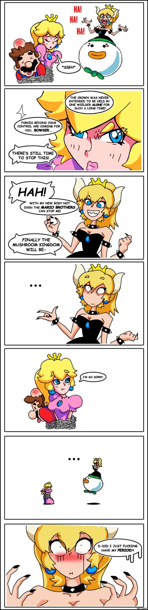 Bowsette Bowsette Mario Funny Super Smash Bros Game Mario Comics