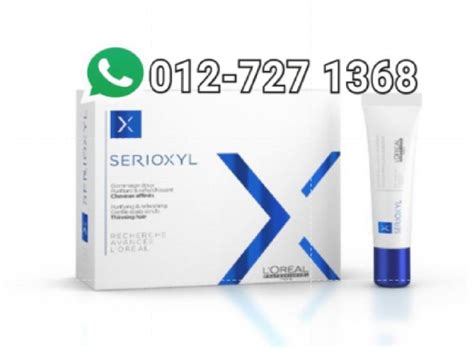 Loreal Serioxyl Scalp Cleansing Treatment 10x15ml Lazada