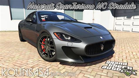 GTA 5 Maserati GranTurismo MC Stradale YouTube