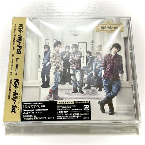 【未使用】未開封 Kis My Ft2 Kis My 1st 初回生産限定盤cd＋特典cd Avcd38494bの落札情報詳細