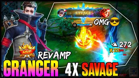 X Savage Granger Revamp Zero Cooldown Skills Broken New