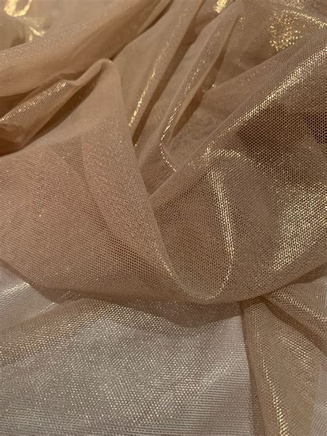 57 Nude Gold Foil Power Mesh Fabric By The Yard Nude Gold 9 99 Artofit