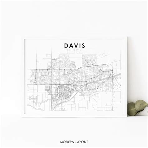 City Of Davis Map