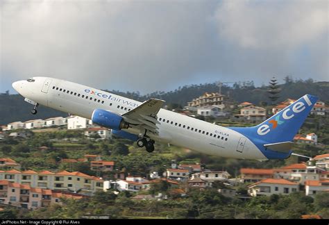 G XLAA Boeing 737 8Q8 Excel Airways Rui Alves JetPhotos