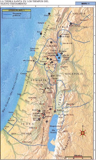 Busc Bibli Mapas De Antiguo Y Nuevo Testamento