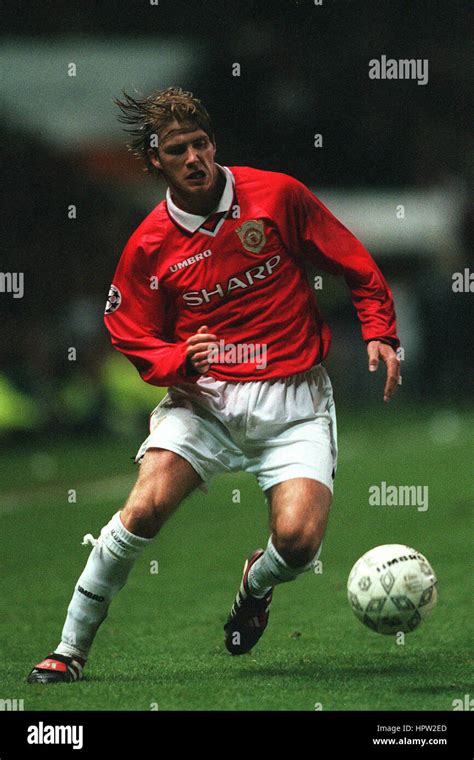 David Beckham Manchester United Monaco Banque De Photographies Et D