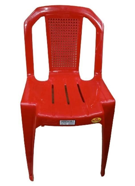 National Red Plastic Chair At Rs In Mangalore Id