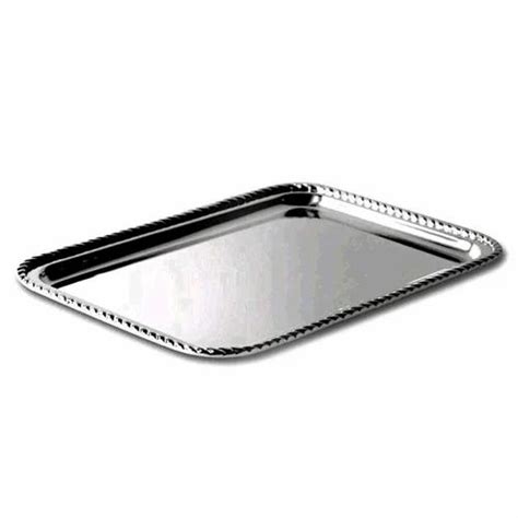 Silver Rectangular Serving Tray At Best Price In Chennai By Jewel