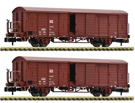 2 tlg Set Gedeckte Güterwagen DB AG Märklin Modelleisenbahnen