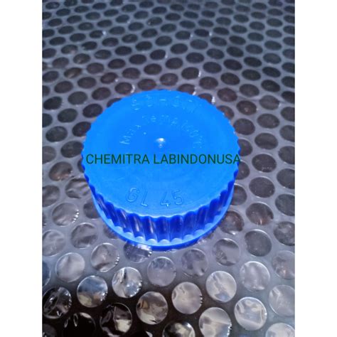 Jual Cap And Lid Tutup Botol Laboratory Gl 45 Seal Duran Gl 45 Shopee Indonesia