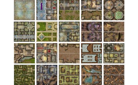 Castles Crypts Caverrns Books Of Battle Mats Digital Edition 80