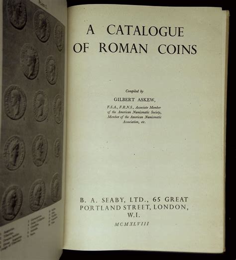 A Catalogue of Roman Coins | Gilbert Askew