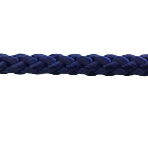 Mm Navy Blue Braided Polypropylene Bondage Rope Metre Reel