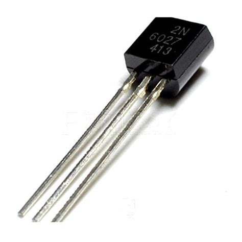 10PCS 2N6027 TO 92 6027 TO92 Transistor Amazon Industrial