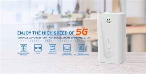 5G Routers 5G CPE Wireless Modems Gateways Four Faith