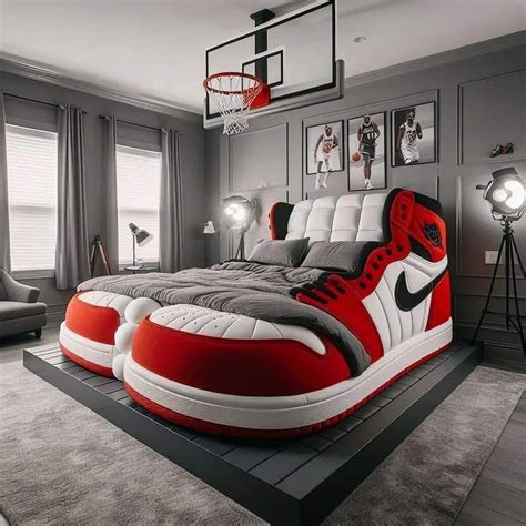 Vandl Arte Y Decoración Basketball Bedroom Sneakerhead Room Teenager