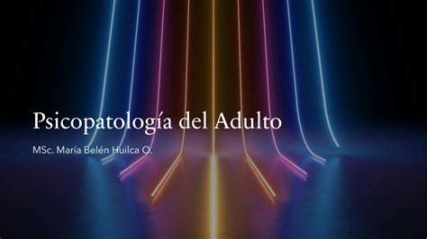 Solution Psicopatolog A Del Adulto Studypool