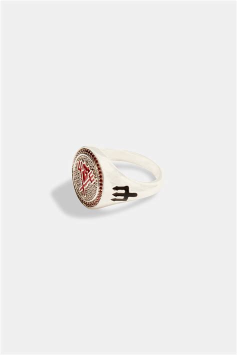 Mens Iced Rings Cernucci