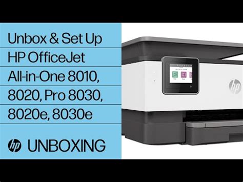 HP OfficeJet Pro 8025e All-in-One Printer Setup | HP® Support